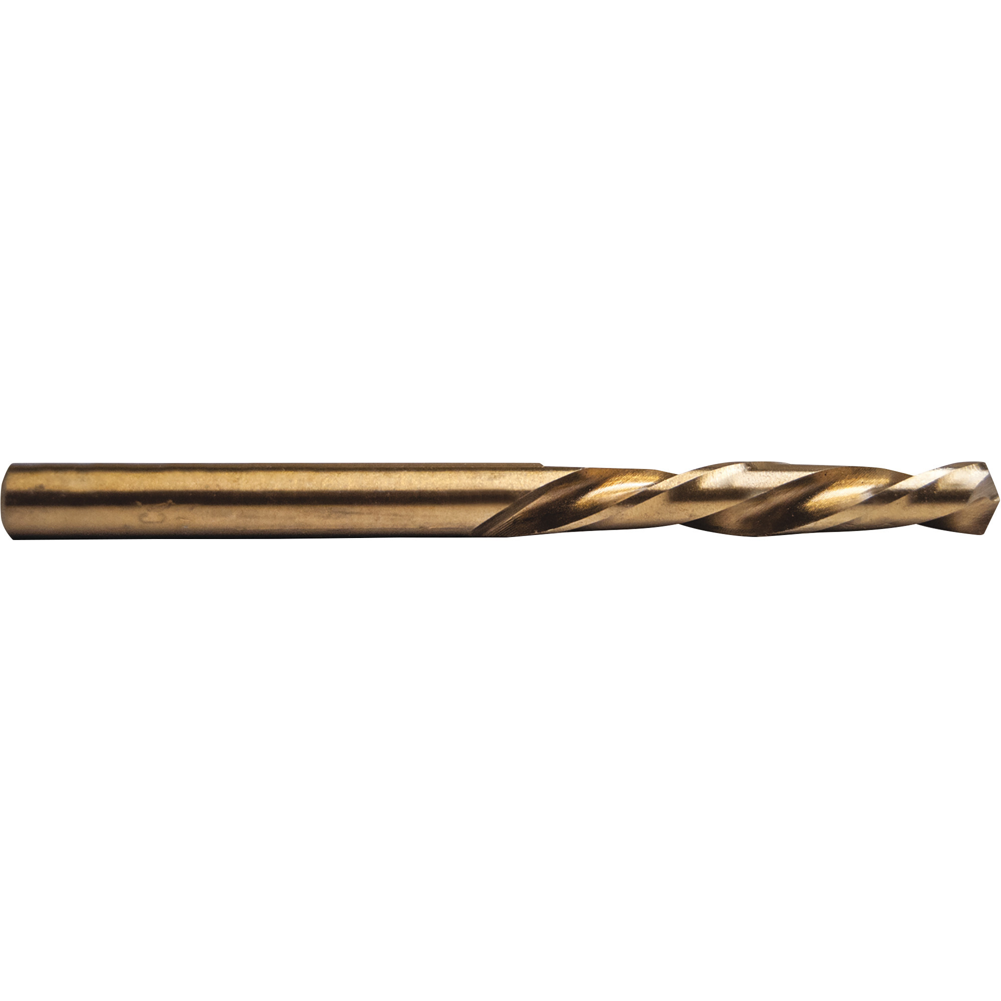 Klutch Left Hand Stub Drill Bit, 1/4in.
